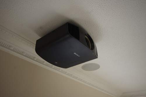 SXRD Projector - Home cinema installation in Cambridgeshire