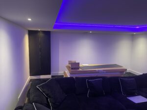 How much does a home cinema cost ? We transformed this room whilst Keeping the cost reasonable.